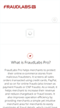 Mobile Screenshot of fraudlabspro.com