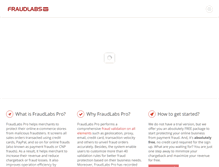 Tablet Screenshot of fraudlabspro.com